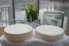 Brie juuston valmistus